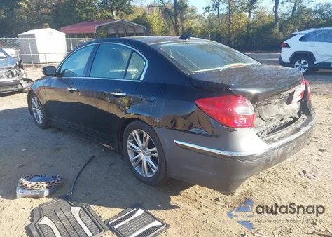 2012 Hyundai Genesis 3.8 from USA, damaged, VIN KMHGC4DD5CU185147